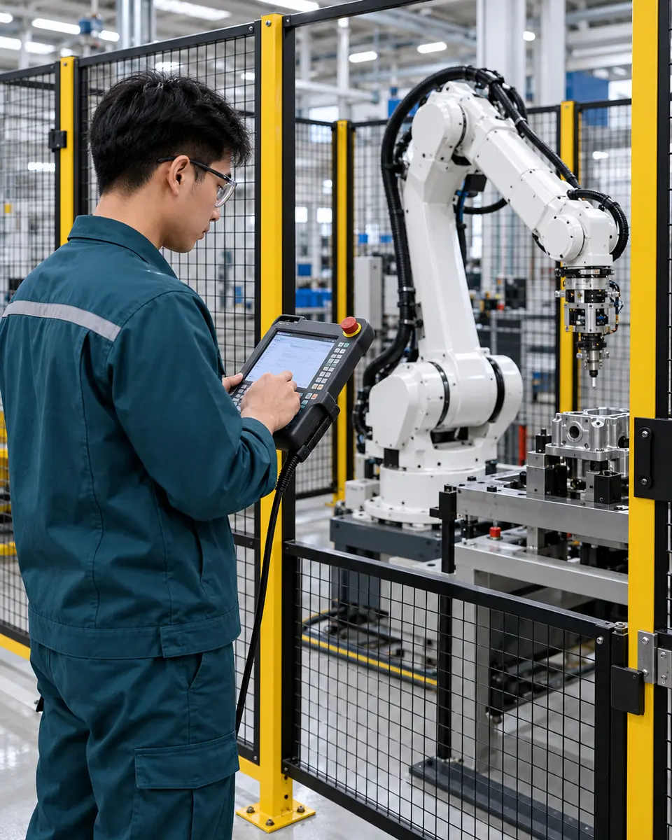 Kỹ thuật viên vận hành robot công nghiệp